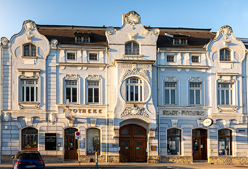 Außenansicht der Apotheke